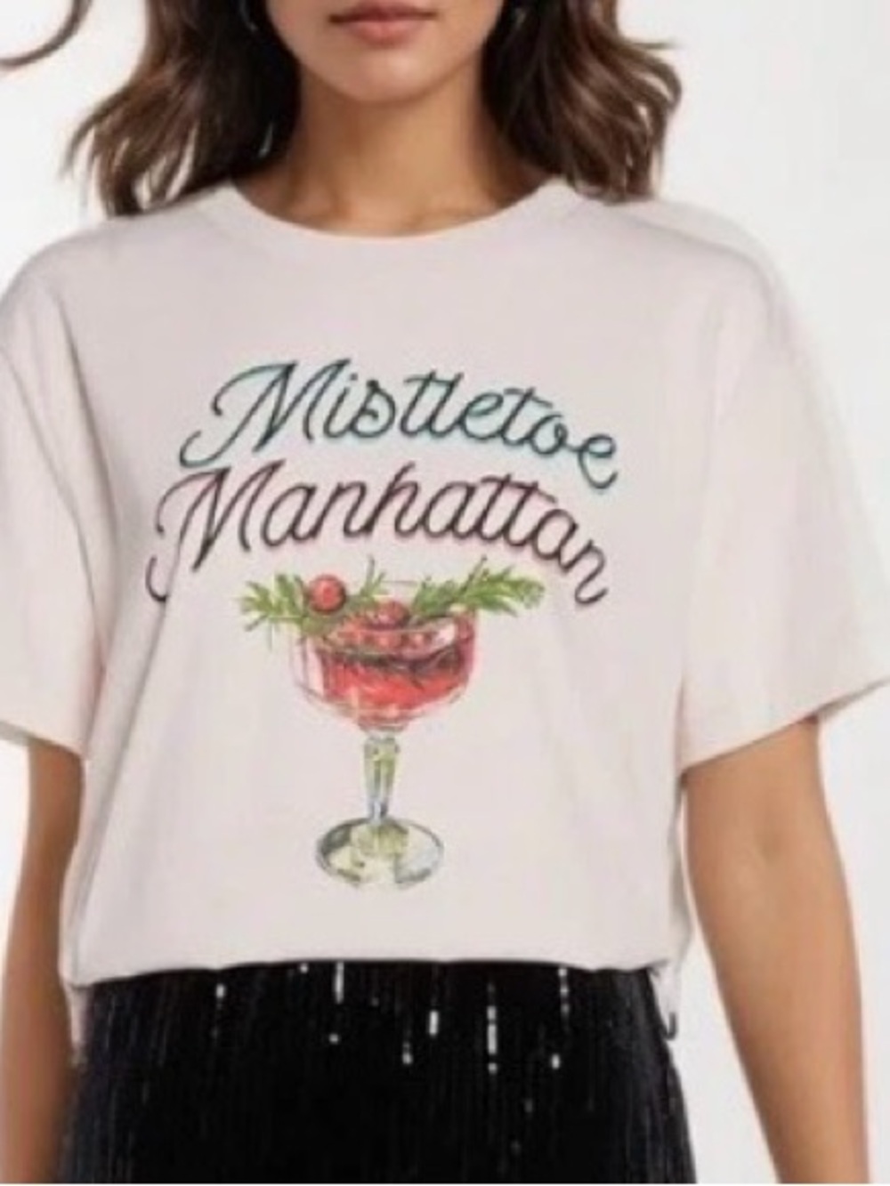 Wildfox Light Blush Crewneck Tee